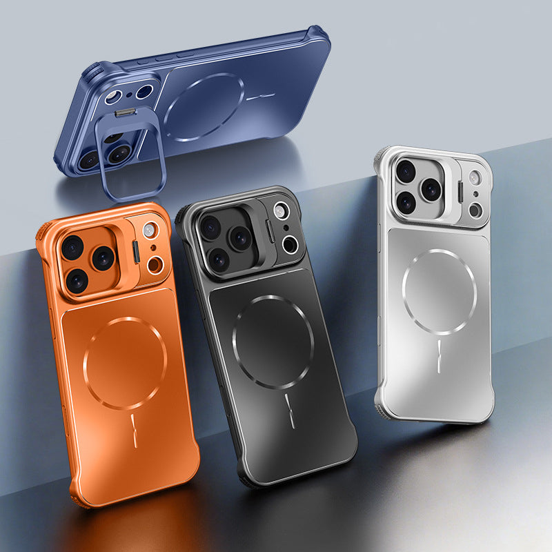 Camera Kickstand Electroplated Case with MagSafe
