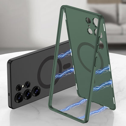 Magnetic Frame Frosted Case with MagSafe