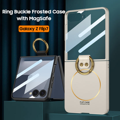 Ring Buckle Frosted Case with MagSafe