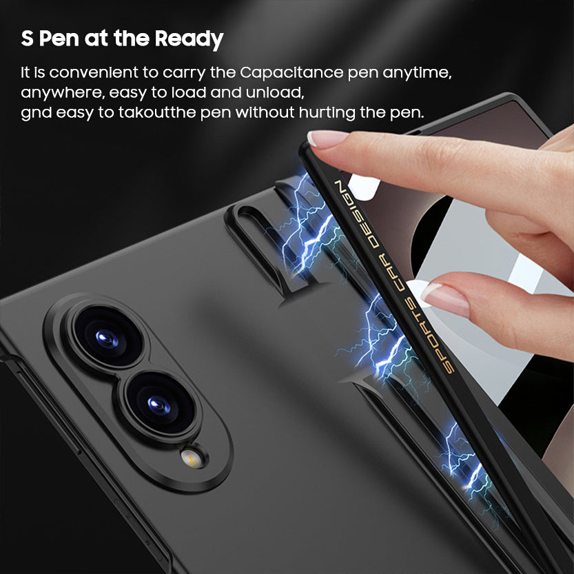 Integrated Pen Slot Frosted Case