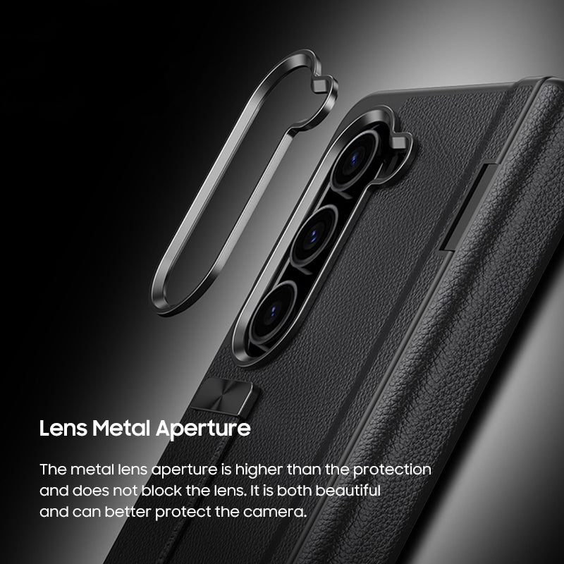 Genuine Leather Case with Strap