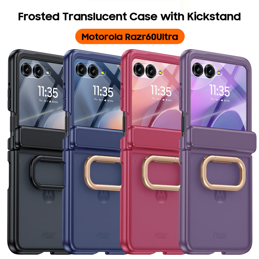 Frosted Translucent Case with Kickstand