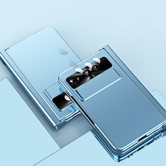 Google-Serie | Pixel Fold Frosted Phone Case mit Klappständer 