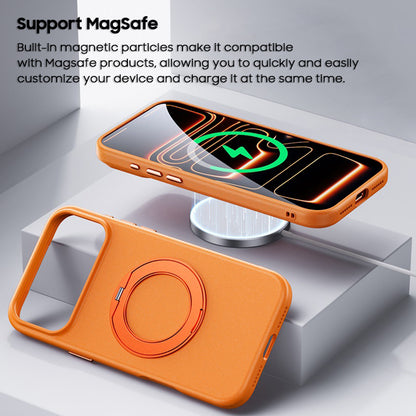 Rock Sand Material Ring Holder Case with MagSafe