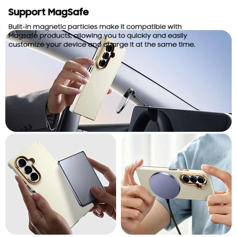 Solid Color Liquid Silicone Case with MagSafe