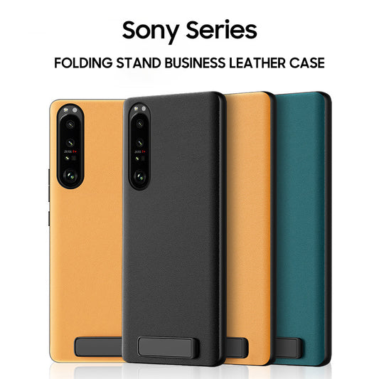 Sony Series | Folding Stand Business Leather Case