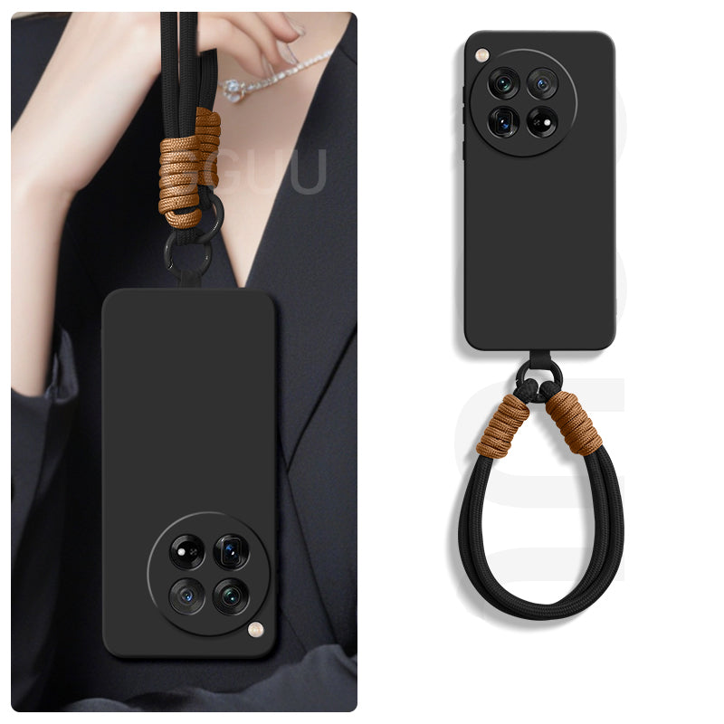 OnePlus Series | Liquid Silicone Lanyard Phone Case