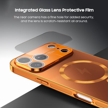 Electroplated Frosted Case with MagSafe