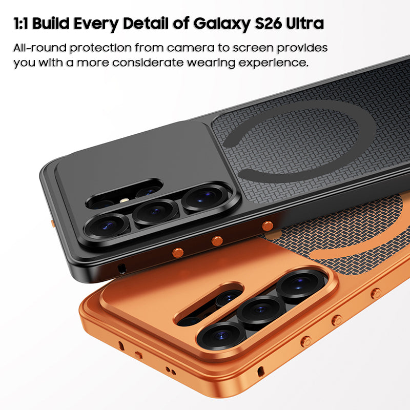 Alloy Metal Frosted Case with MagSafe