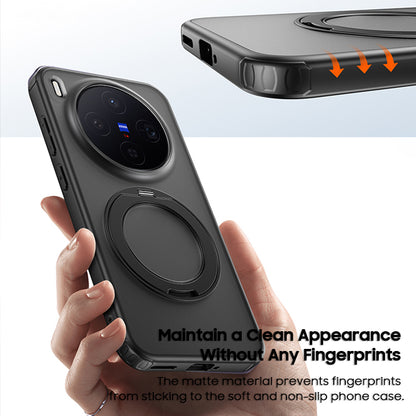 Translucent Frosted Swivel Stand Case with MagSafe