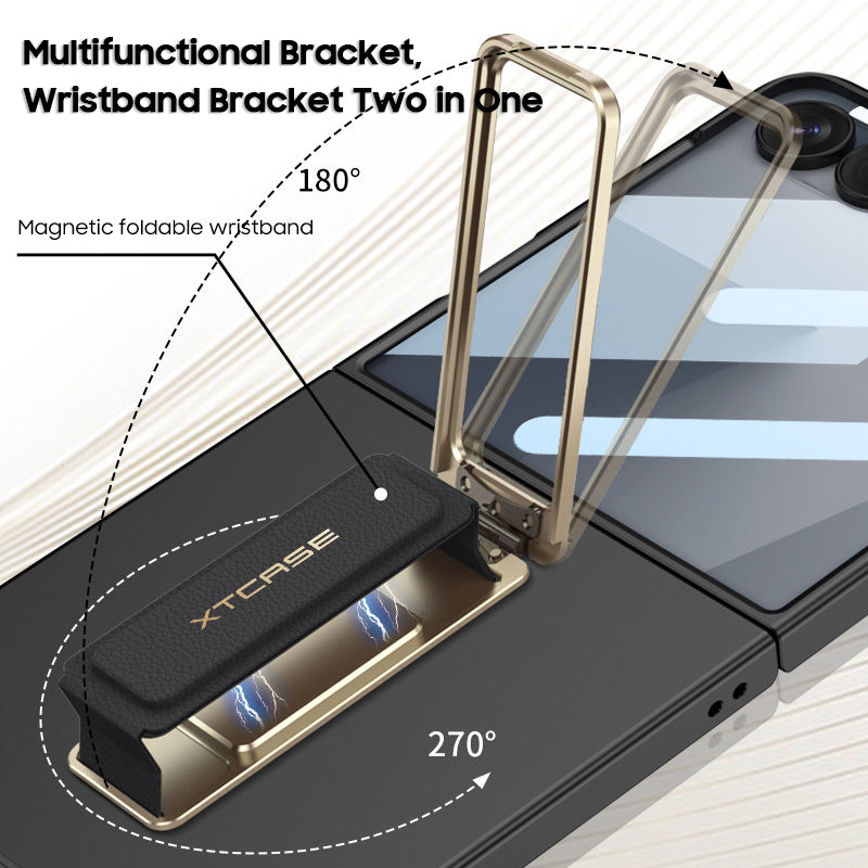 Frosted Bracket Wristband Holder Case