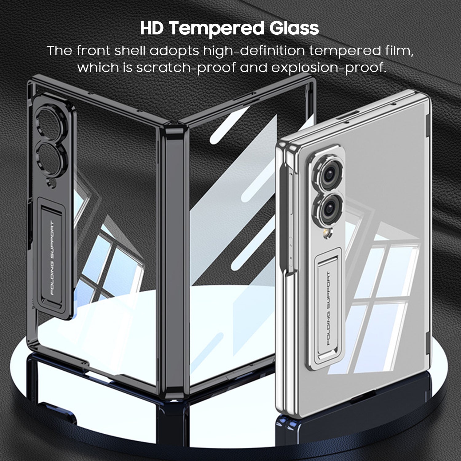 All-Inclusive Hinged Transparent Case