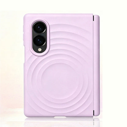 Macaron-Patterned Liquid Silicone Case with MagSafe