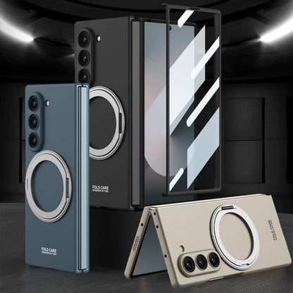 Rotating Magnetic Ring Frosted Case with MagSafe