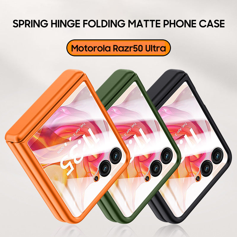 Motorola Series | Razr50Ultra Spring Hinge Folding Matte Phone Case