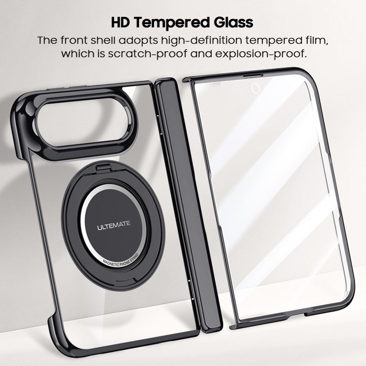 Electroplated Transparent Bracket Shell