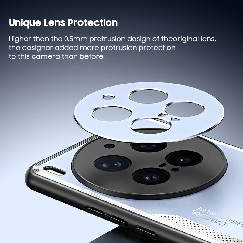 Alloy Metal Frosted Case