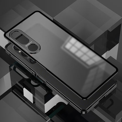 Single-Sided Buckle Metal Frame Case