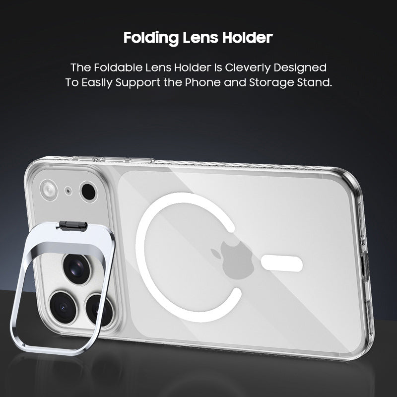 Invisible Lens Holder Clear Case with MagSafe