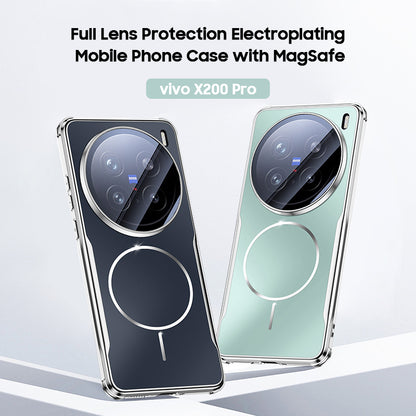 Full Lens Protection Electroplating Case with MagSafe