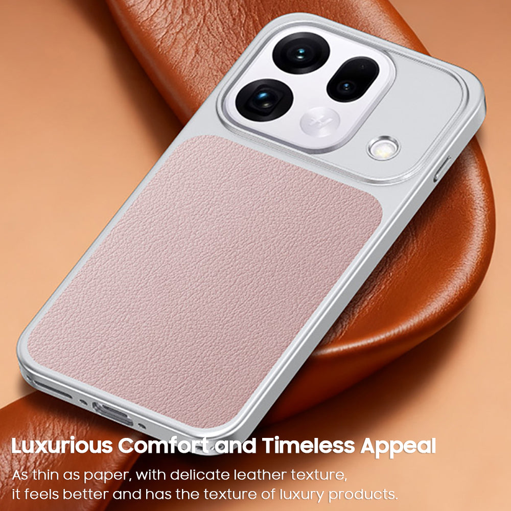 Luxury Matte Anti-Slip Leather Case