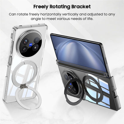 360° Rotating Kickstand Clear Case with MagSafe