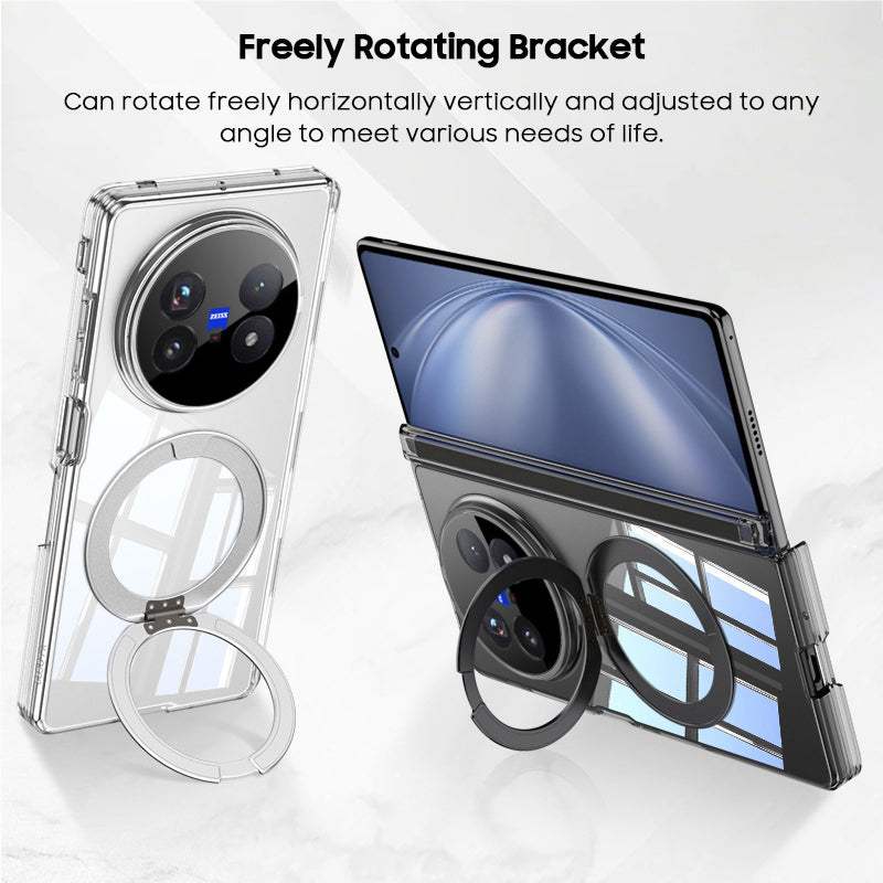 360° Rotating Kickstand Clear Case with MagSafe