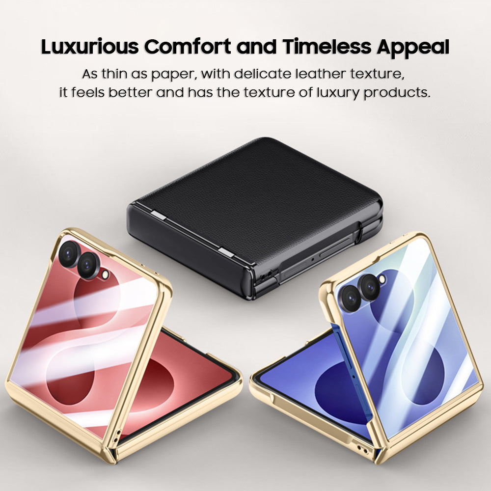 Luxury Electroplated Leather Case