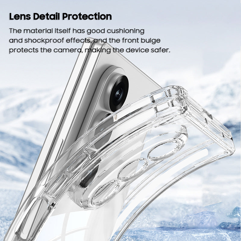 Electroplated Clear Case with MagSafe