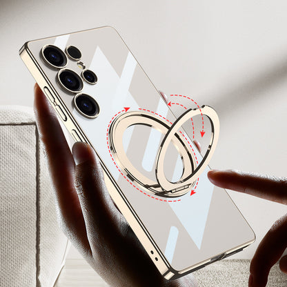 360° Rotating Metal Stand Case with MagSafe