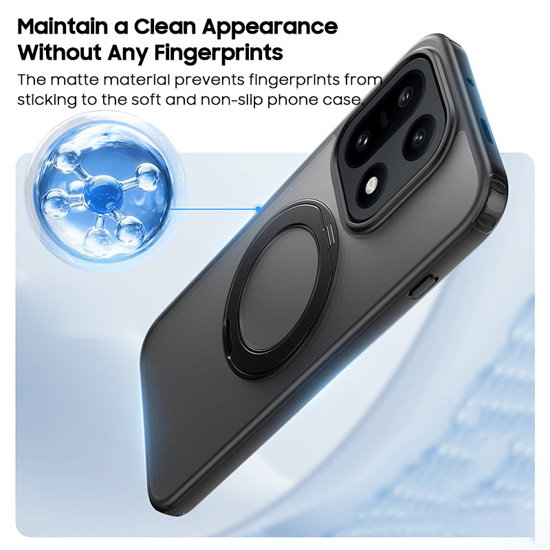 Translucent Frosted Swivel Stand Case with MagSafe