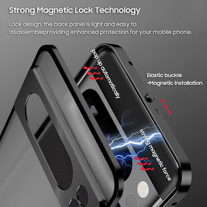 Single-Sided Buckle Metal Frame Case