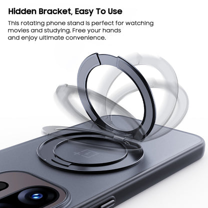 Translucent Frosted Swivel Stand Case with MagSafe