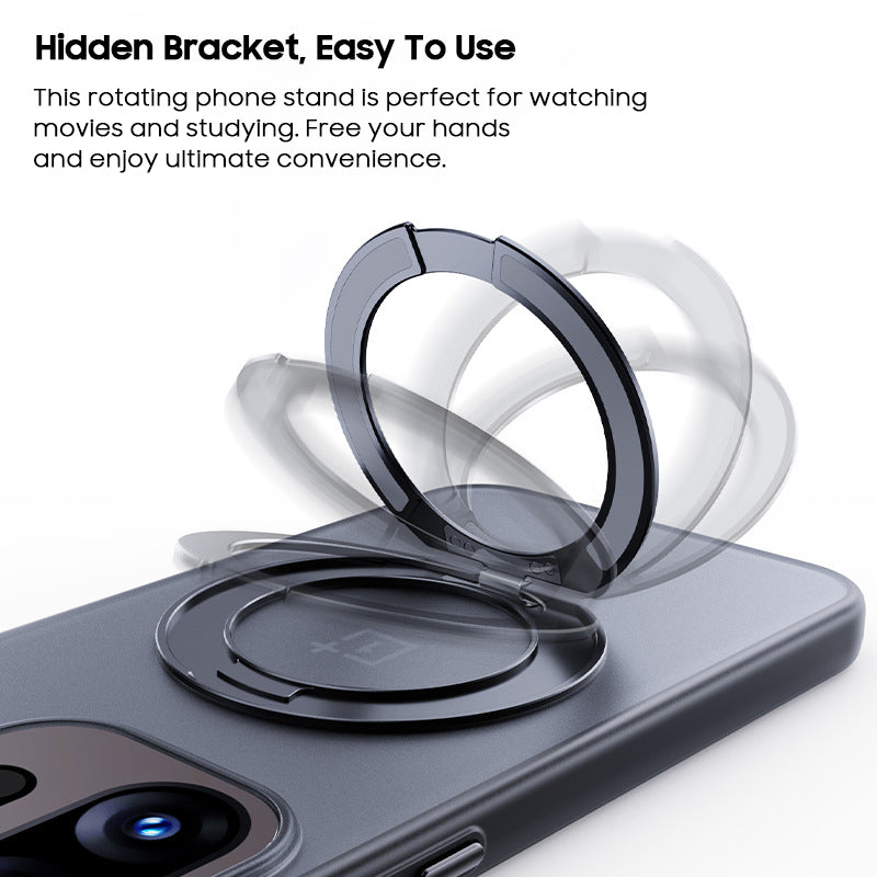 Translucent Frosted Swivel Stand Case with MagSafe