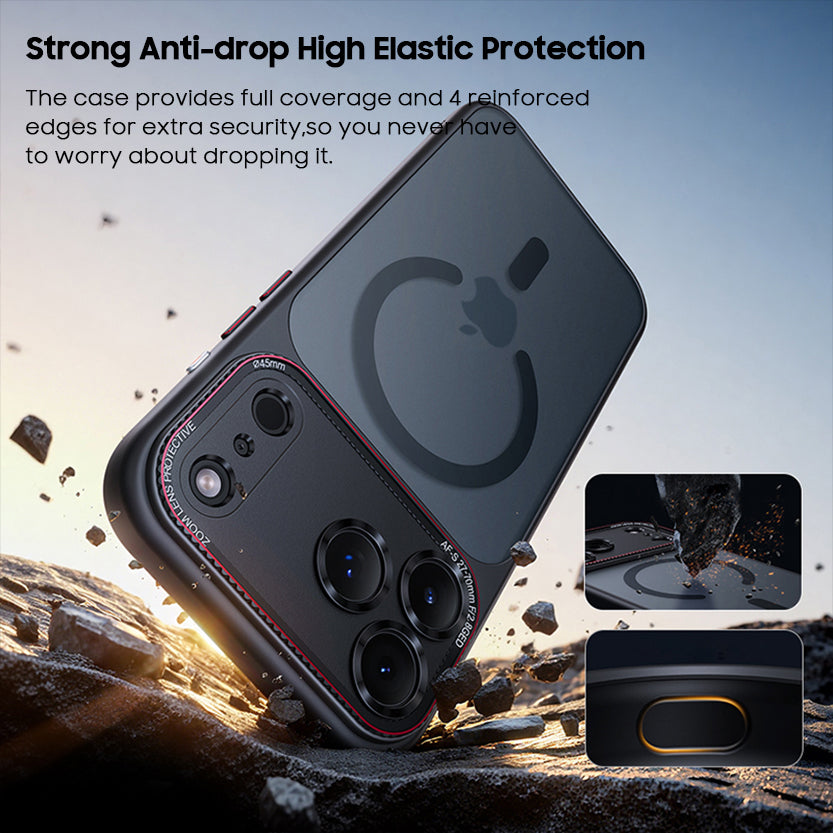 Translucent Skin-Feel Frosted Case with MagSafe