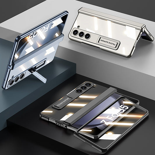 Samsung Series | Galaxy Z Fold5 Electroplated Transparent Bracket Shell