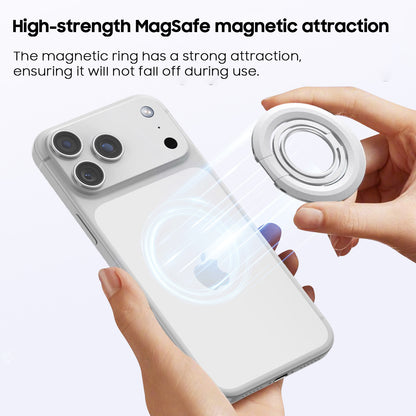 Double-Ring Folding Magnetic Phone Holder