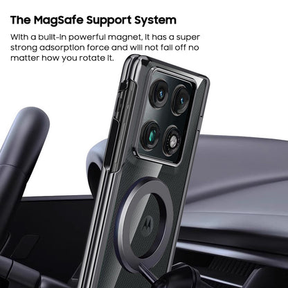 Built-in Kickstand Clear Case with MagSafe