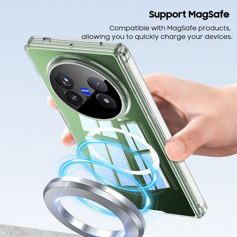 Electroplated Clear Case with MagSafe