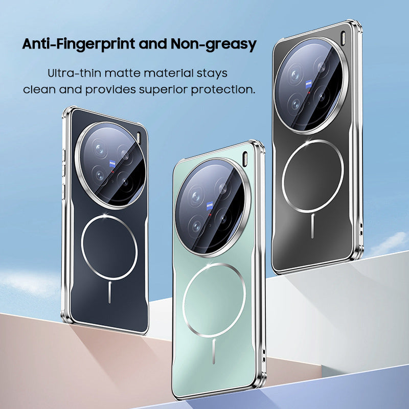 Full Lens Protection Electroplating Case with MagSafe