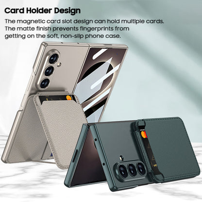 Card Holder Leather Case with MagSafe
