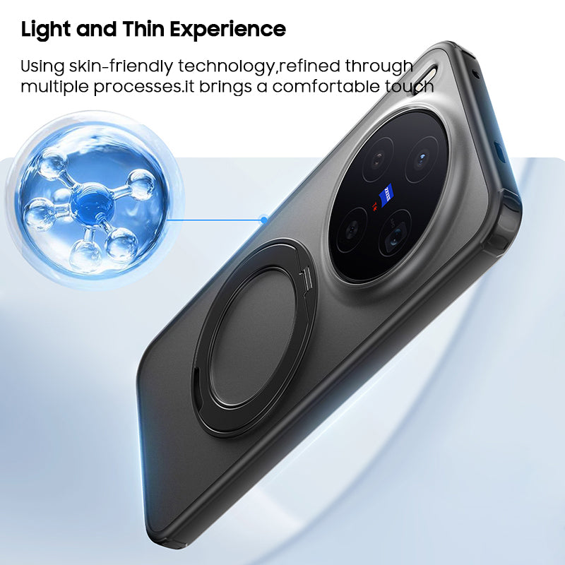 Translucent Frosted Swivel Stand Case with MagSafe