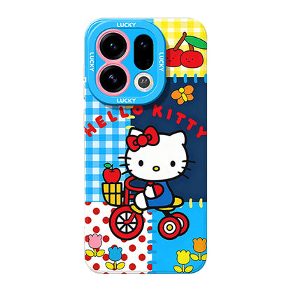 Hello Kitty Liquid Silicone Lanyard Case