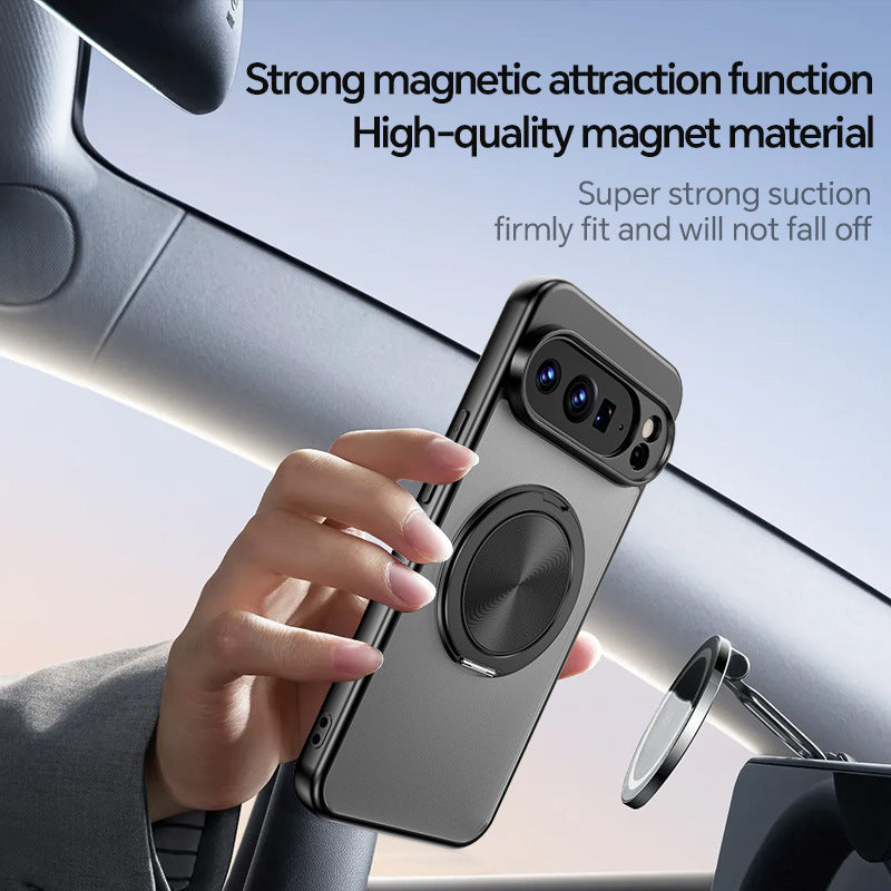 Translucent Frosted Swivel Kickstand Case with MagSafe