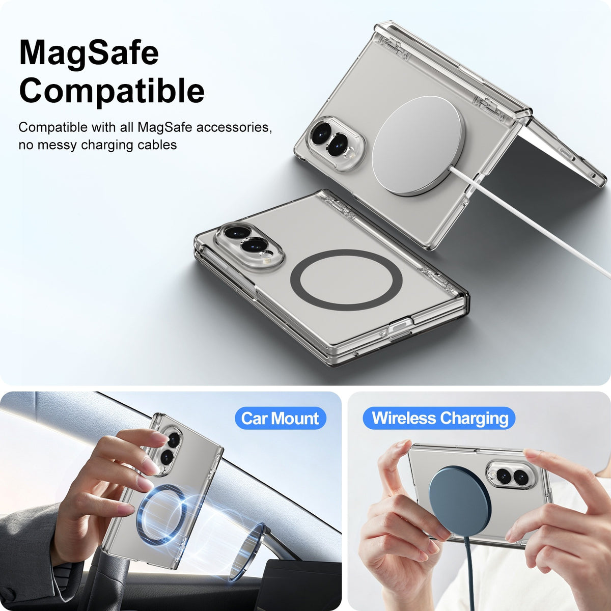 Transparent Case with MagSafe