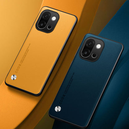 Solid Color Leather Case