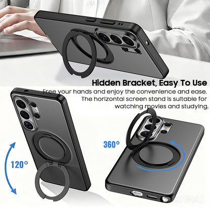 Translucent Frosted Swivel Stand Case