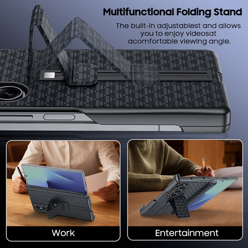 Wristband Bracket Wax Leather Case