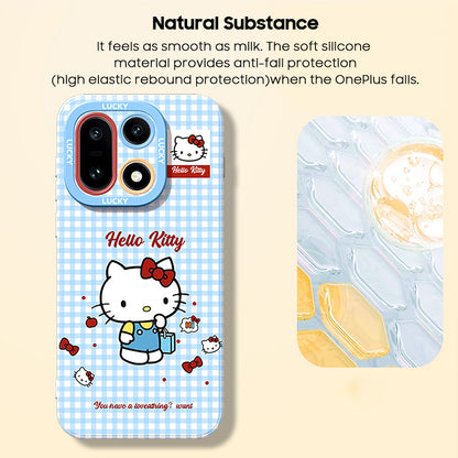 Hello Kitty Liquid Silicone Lanyard Case