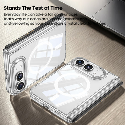 Clear Magnetic Hinge Case For S Pen Slot
